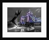 Fountian at tower bridge by Assaf Frank